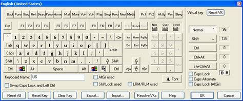 keyboard layout manager